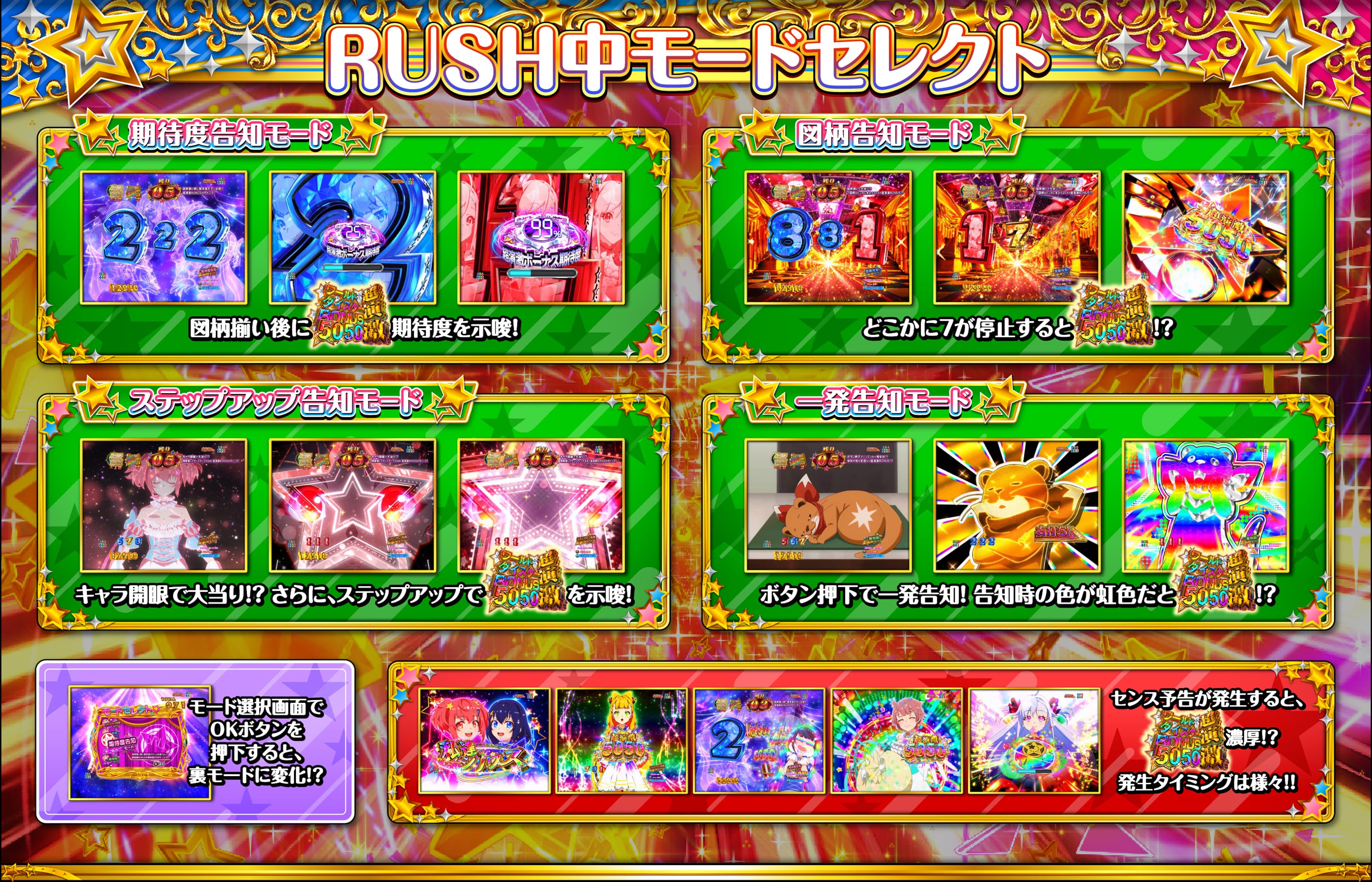 RUSH中モードセレクト