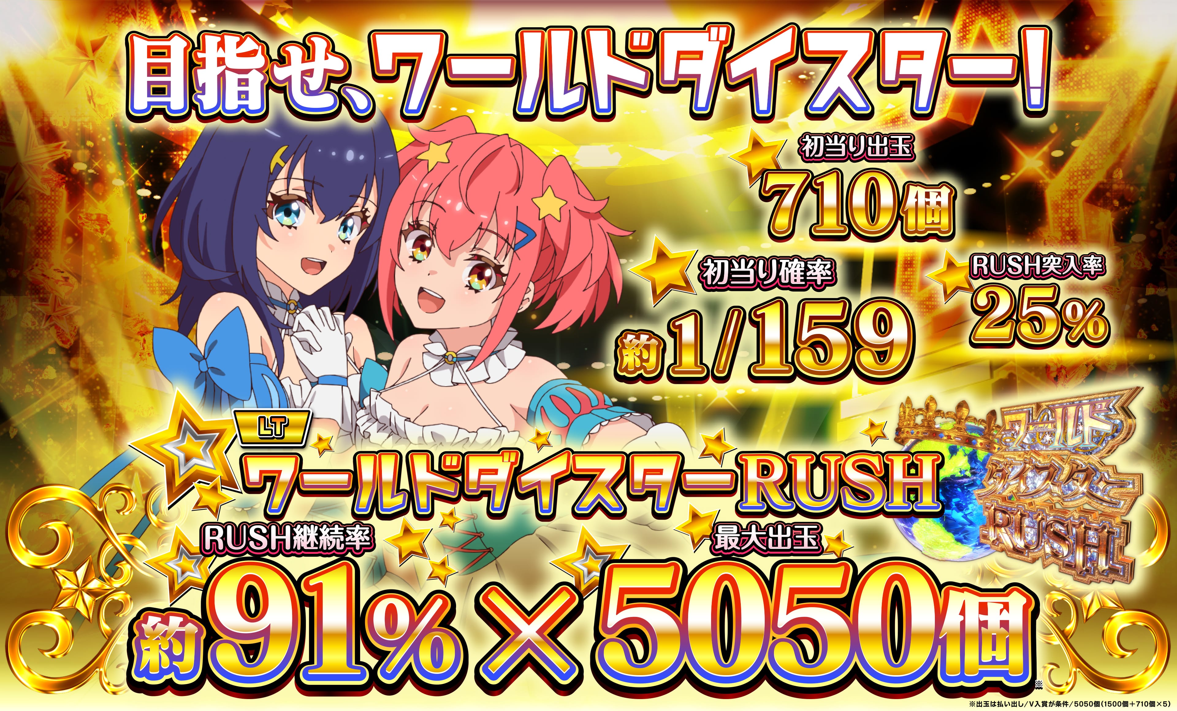 目指せ、ワールドダイスター！