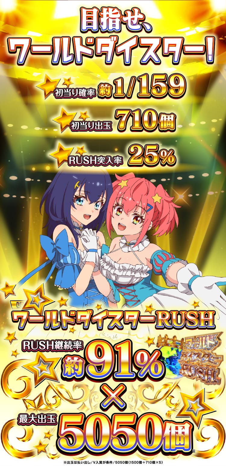 目指せ、ワールドダイスター！