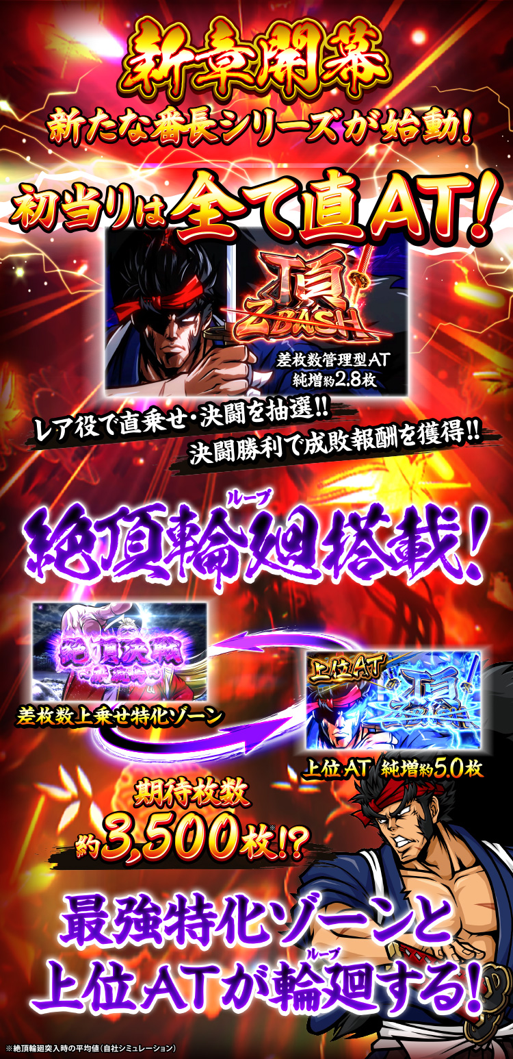 新章開幕 新たな番長シリーズが始動！