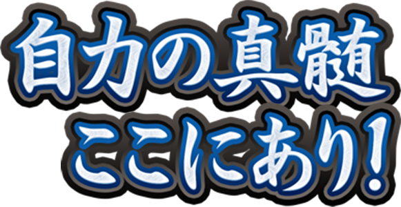 自力の真髄ここにあり！